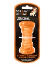 (image for) Scream Treat Bone Medium Large 13cm Orange