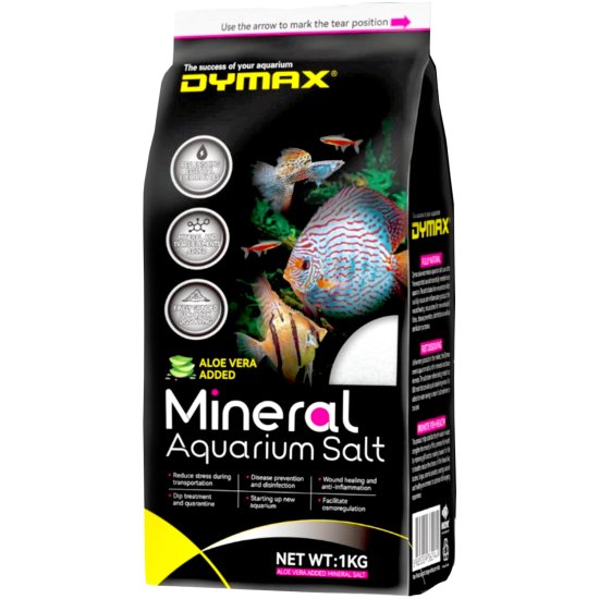(image for) Dymax Mineral Aquarium Salt 1kg - Click Image to Close
