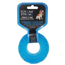 (image for) Scream Treat Tyre Small 9cm Blue