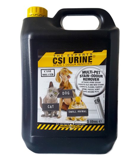 (image for) CSI Urine Stain and Odour Remover Multipet 5L - Click Image to Close