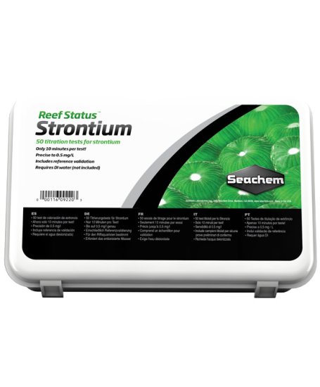 (image for) Seachem MultiTest Strontium 50 tests - Click Image to Close