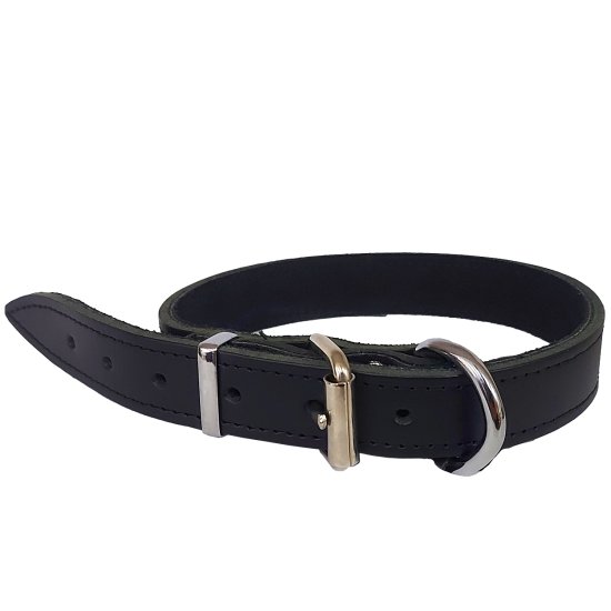 (image for) Beaupets Drover Collar Heavy Duty 65Cm Black - Click Image to Close