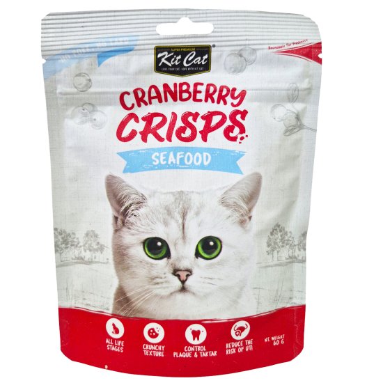 (image for) KitCat Cranberry Crisps 60g Seafood - Click Image to Close