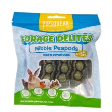 (image for) Pipsqueak Forage Delights Peapods 4Pk