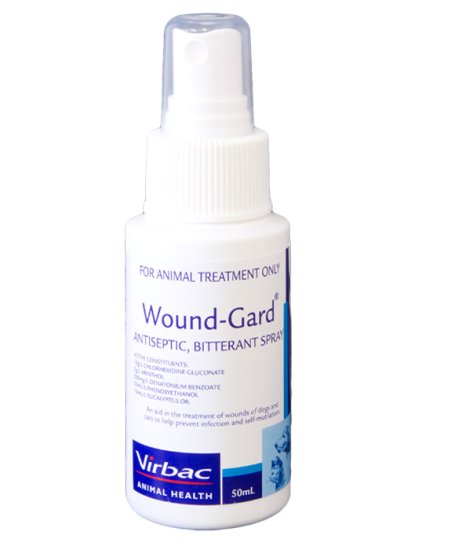 (image for) Virbac Wound Gard Antiseptic Spray 50ml - Click Image to Close