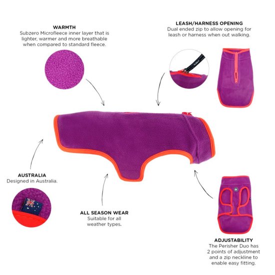 (image for) Huskimo Jammie Duo Magenta 27cm - Click Image to Close