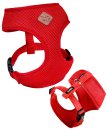 (image for) Kazoo Classic Soft Walking Harness Red Puppy