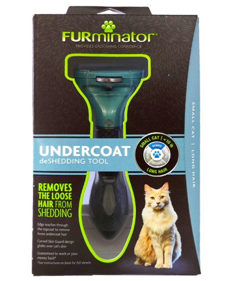 (image for) Furminator Box Deshedding Tool Cats Small Long Hair - Click Image to Close