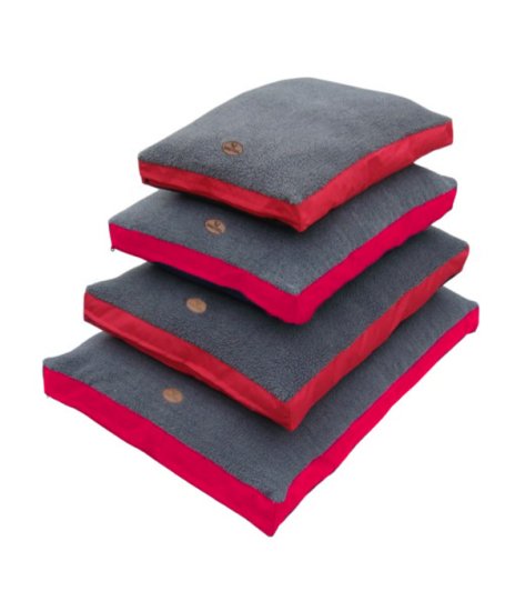 (image for) Bonofido Staydry Mat (Winter) Med 75Wx50D cm Red - Click Image to Close