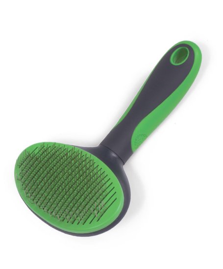 (image for) Kazoo Self Cleaning Slicker Brush Large - Click Image to Close
