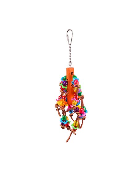 (image for) Kazoo Bird Toy With Beads Asst'd Medium - Click Image to Close
