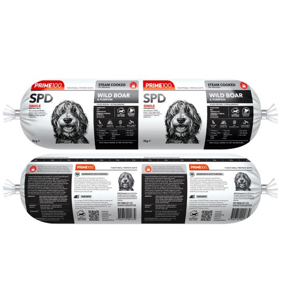 (image for) Prime100 SPD WildBoar and Pumpkin 2kg Grain Free - Click Image to Close