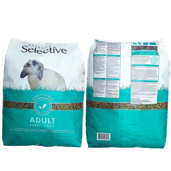 (image for) Selective Rabbit Food Adult 1.8kg - Click Image to Close