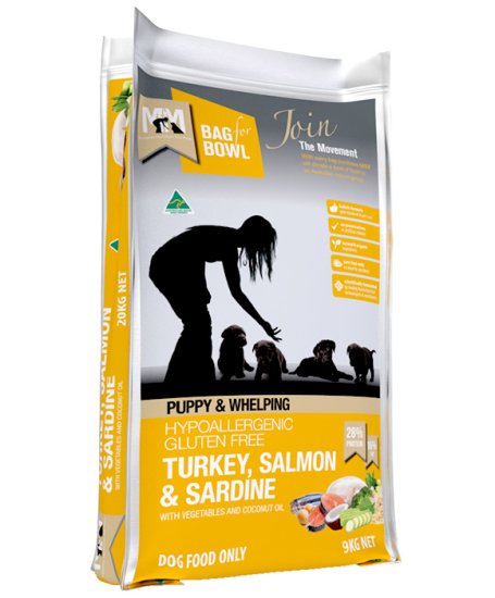 (image for) Meals For Mutts Dog Puppy Turkey Salmon 9Kg - Click Image to Close