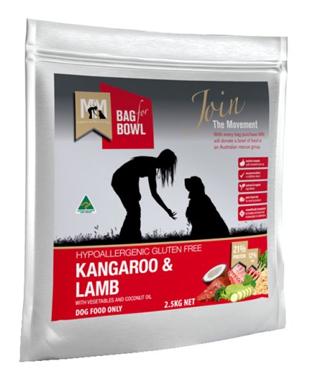 (image for) Meals For Mutts Dog Kangaroo Lamb 2.5Kg - Click Image to Close
