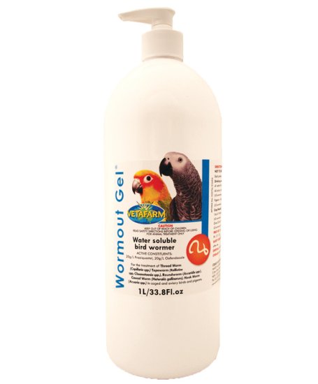 (image for) Vetafarm Wormout Gel 1L - Click Image to Close