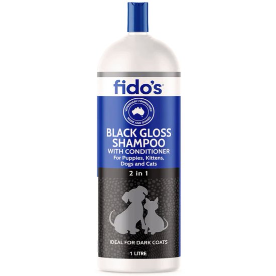 (image for) Fidos Black Gloss Shampoo 1L - Click Image to Close