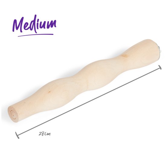 (image for) Kazoo Perch Wooden 28cm Ergonomic - Click Image to Close