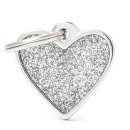 (image for) MYF Tag Shine Heart Grey Small