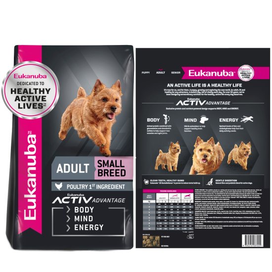 (image for) Eukanuba Dog Adult Small Breed 3Kg - Click Image to Close