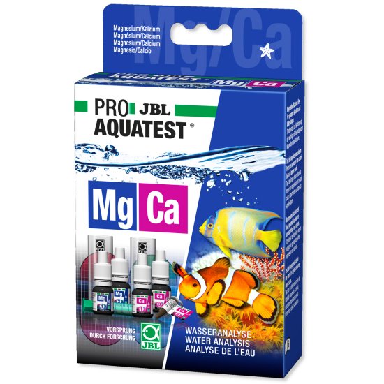 (image for) JBL ProAquatest Test Kit MG/CA Magnesium Calcium Saltwater - Click Image to Close