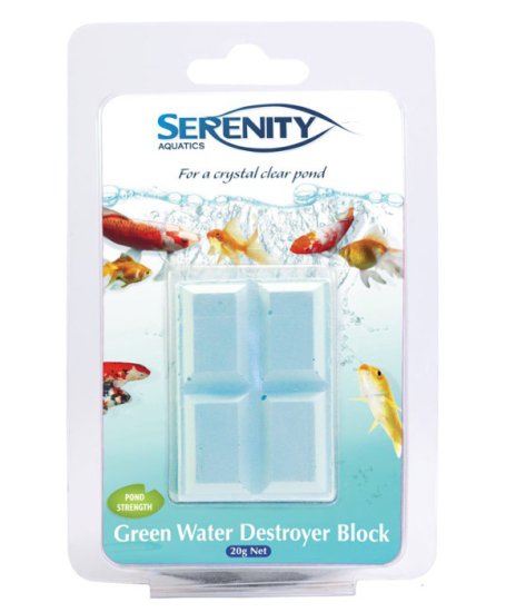 (image for) Serenity Pond Green Water Block 20g - Click Image to Close