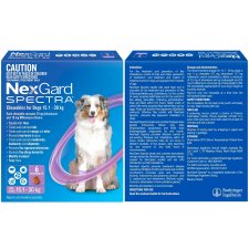 (image for) NexGard Spectra Chews For Dogs Large 15.1-30kg 6Pack