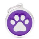 (image for) MYF Tag Classic Paw Purple Large