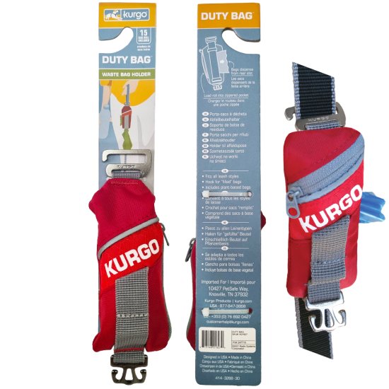 (image for) Kurgo Duty Poo Waste Bag Holder - Click Image to Close