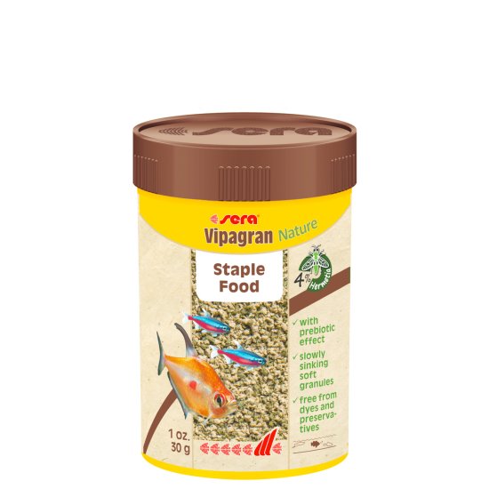 (image for) Sera Vipagran Staple Food 30g - Click Image to Close