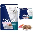 (image for) Advance Cat Wet 12x85g Jelly Ageing Ocean Fish