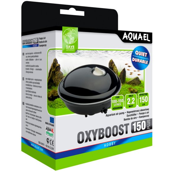 (image for) Aquael Air Pump OxyBoost150 - Click Image to Close