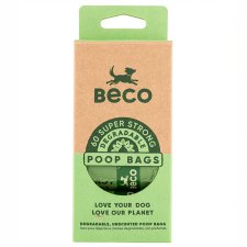 (image for) Beco Bags 60 Pack Degradeable Poop Bags Unscented
