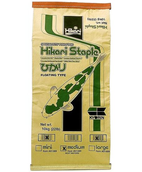 (image for) Hikari Staple Medium 10kg - Click Image to Close