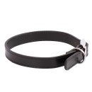 (image for) Beaupets Collar Leather Patent Plain 50Cm Black