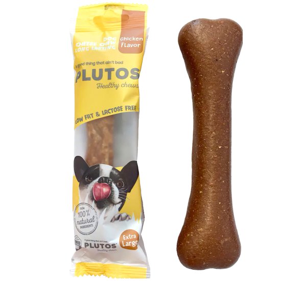 (image for) Plutos Healthy Chews Cheese Chicken XLarge - Click Image to Close