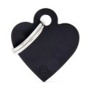 (image for) MYF Tag Basic Heart Black Small