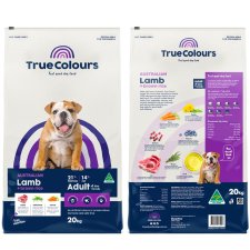 (image for) True Colours Dog Adult Lamb 20kg