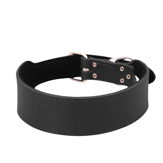 (image for) Beaupets Drover Collar Heavy Duty 80Cm Black - Click Image to Close