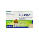 (image for) Milpro Allwormer for Dogs 0.5-5kg 2Pack