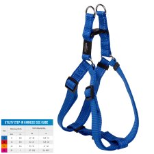 (image for) Rogz Harness Classic Stepin Blue Large