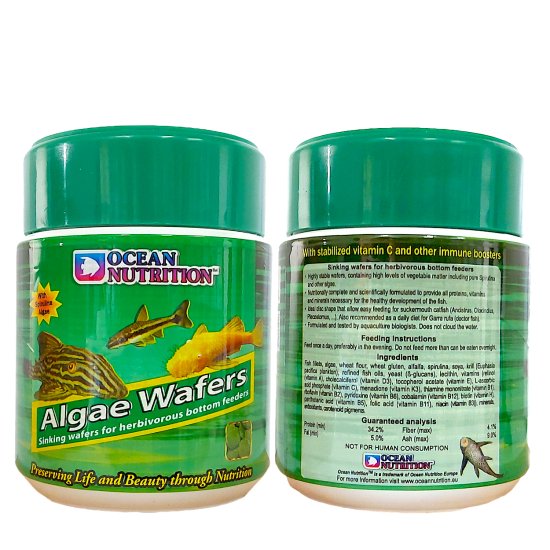 (image for) Ocean Nutrition FreshWater Algae Wafers 75g - Click Image to Close