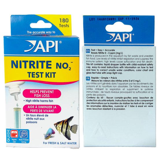 (image for) API Test Kit Nitrite for Fresh And Saltwater - Click Image to Close
