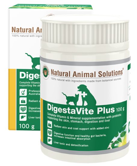 (image for) Natural Animal Solutions Digestavite Plus 100G - Click Image to Close