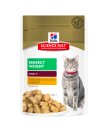 (image for) Hills SD Cat Wet Pouches 12X85G Perfect Weight Adult Chicken