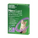 (image for) NexGard Spectra for Cats Spoton 1-2.4kg 3Pk