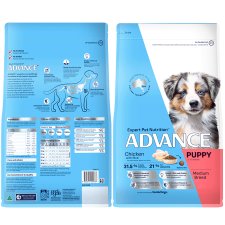 (image for) Advance Dog Puppy Medium Chicken 3kg