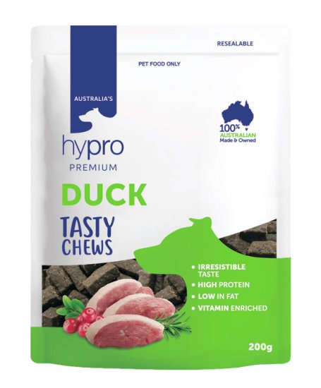 (image for) Hypro Premium Dog Chews Duck 200g - Click Image to Close