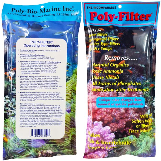 (image for) Poly Filter Small 4x8in MultiChem Pad - Click Image to Close