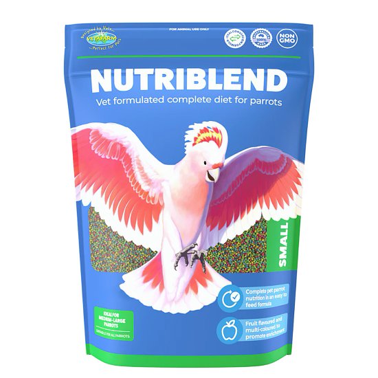 (image for) Vetafarm Nutriblend Small Pellets 2kg - Click Image to Close